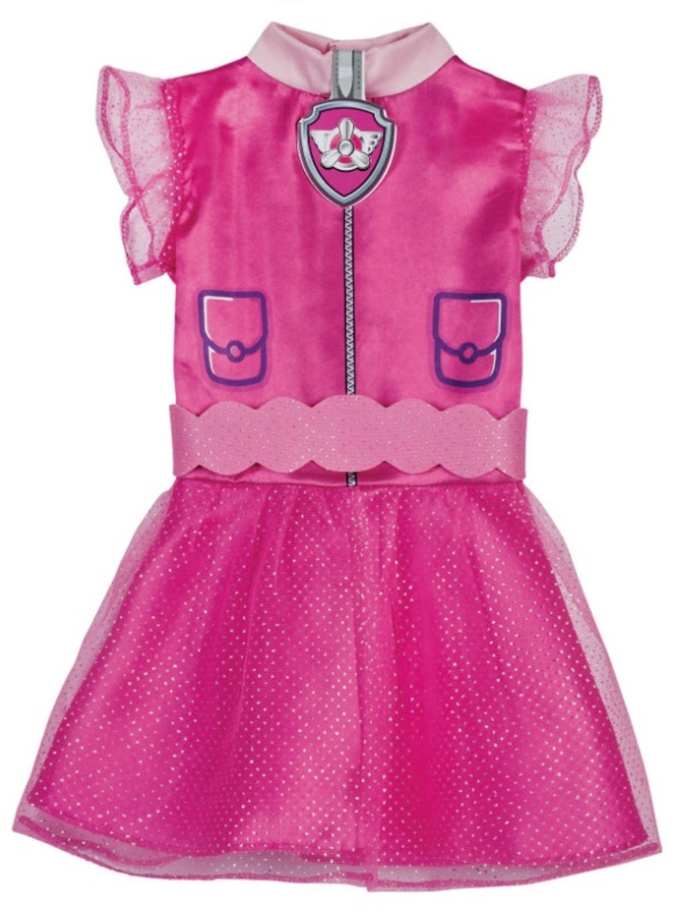 Rubie’s Paw Patrol Skye Pink Tulle Crossplay/ Halloween Costume/ Dress 3-4T